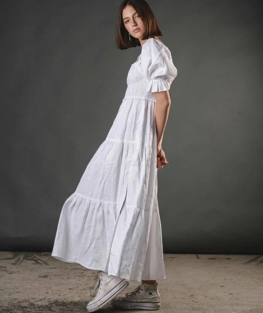 Ana Dress - White