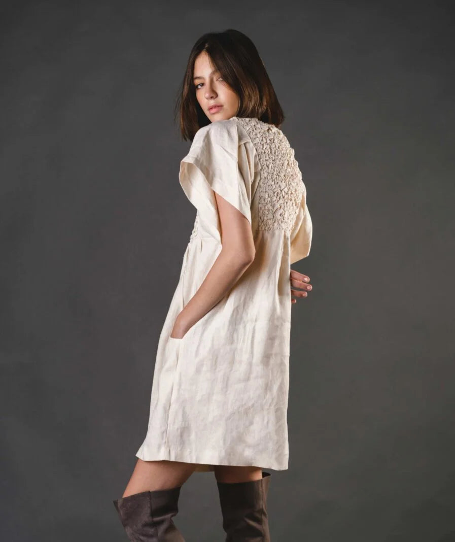 Vicka Dress - Cream